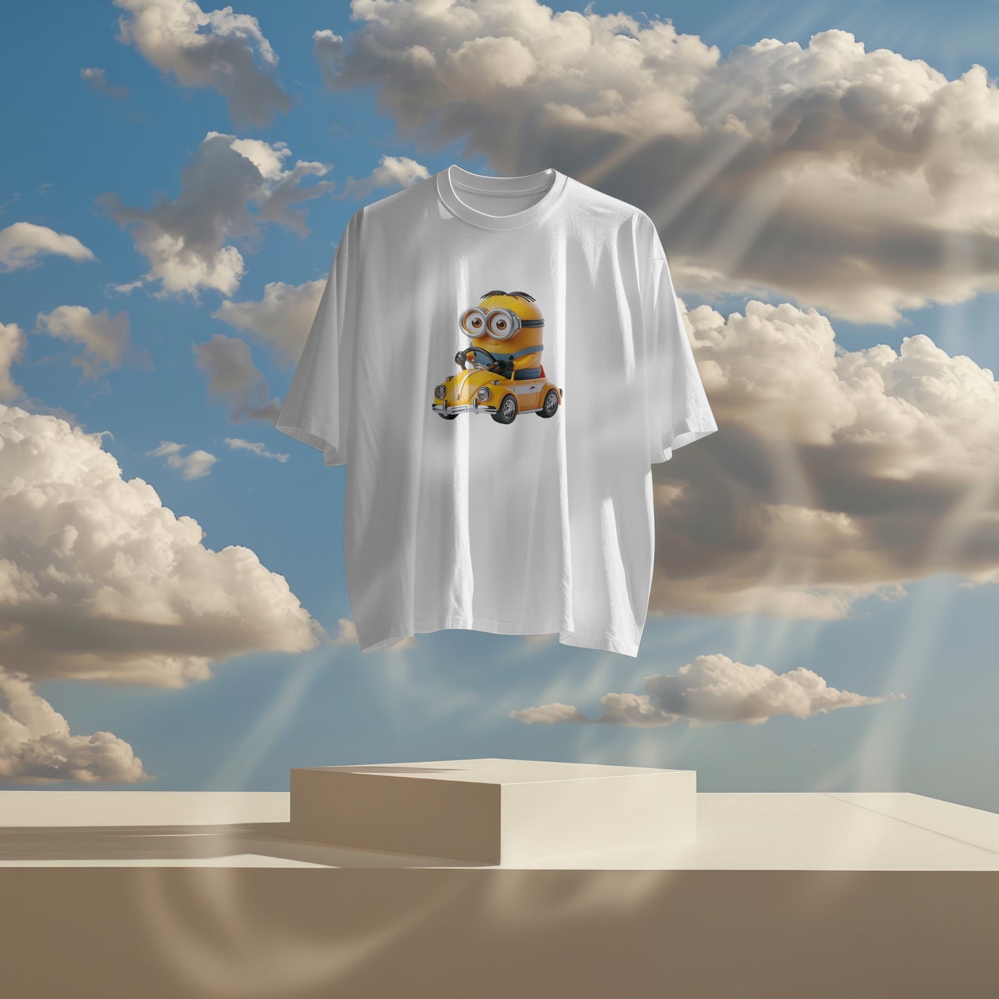 Minion - Oversized Graphic Printed T-Shirt for Men