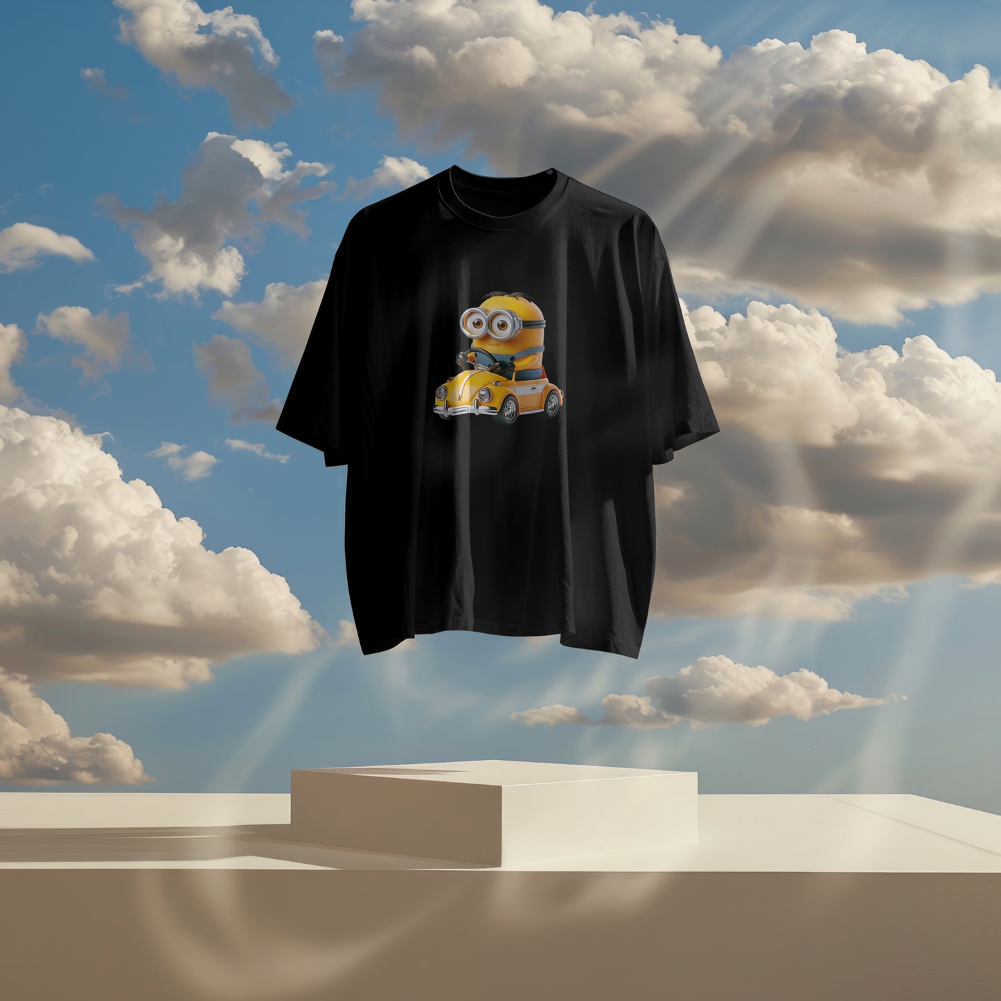 Minion - Oversized Graphic Printed T-Shirt for Men