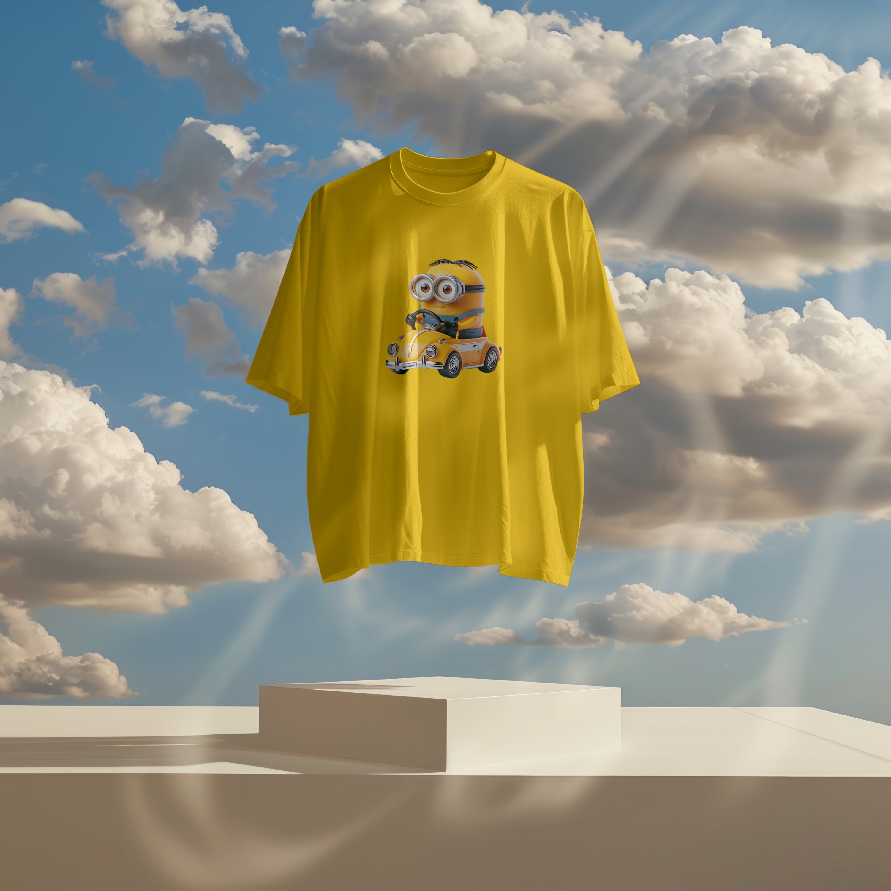 Minion - Oversized Graphic Printed T-Shirt for Men