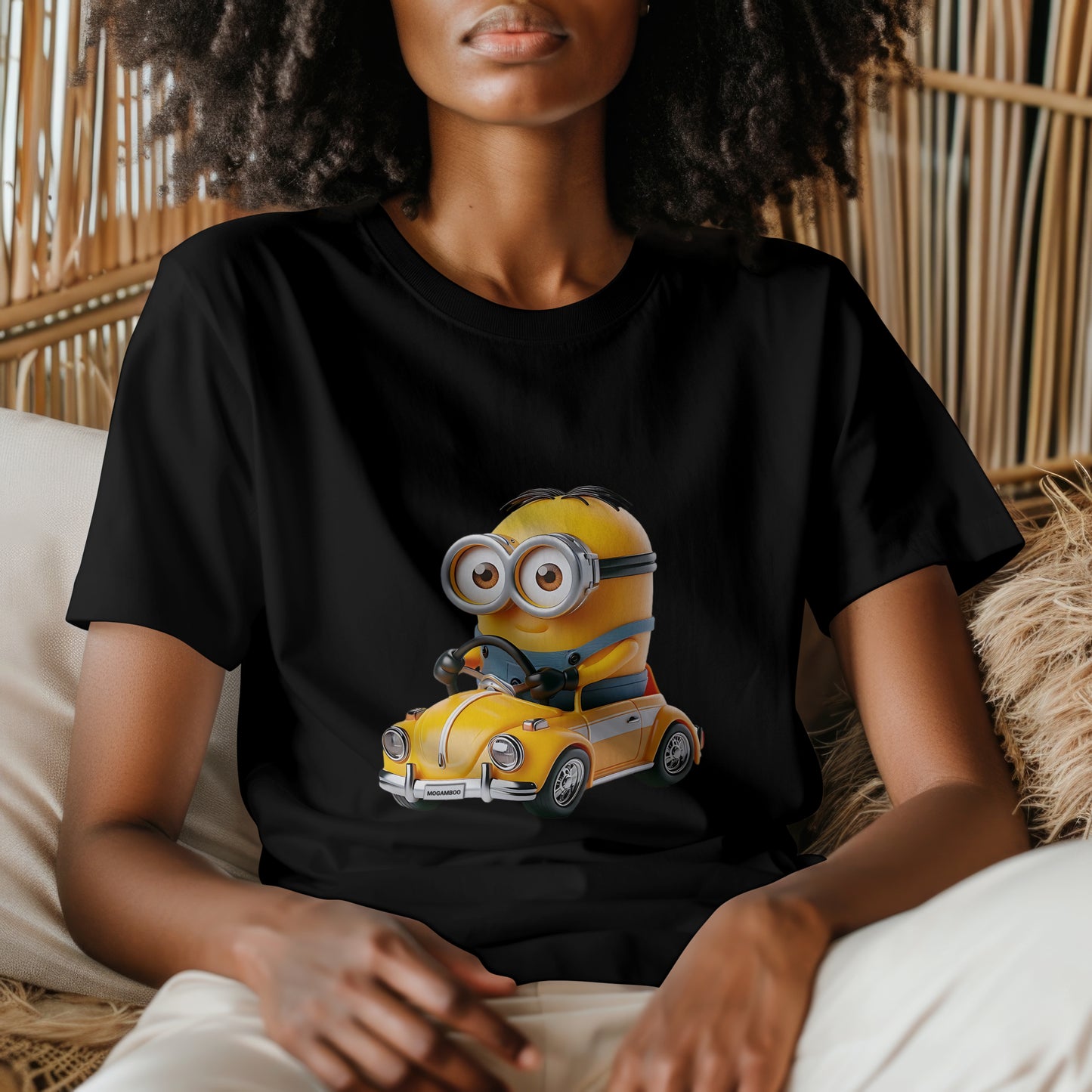 Minion - Oversized Graphic Printed T-Shirt for Women