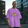 Lazy Monday : Graphic Printed Oversized T- Shirt for Men