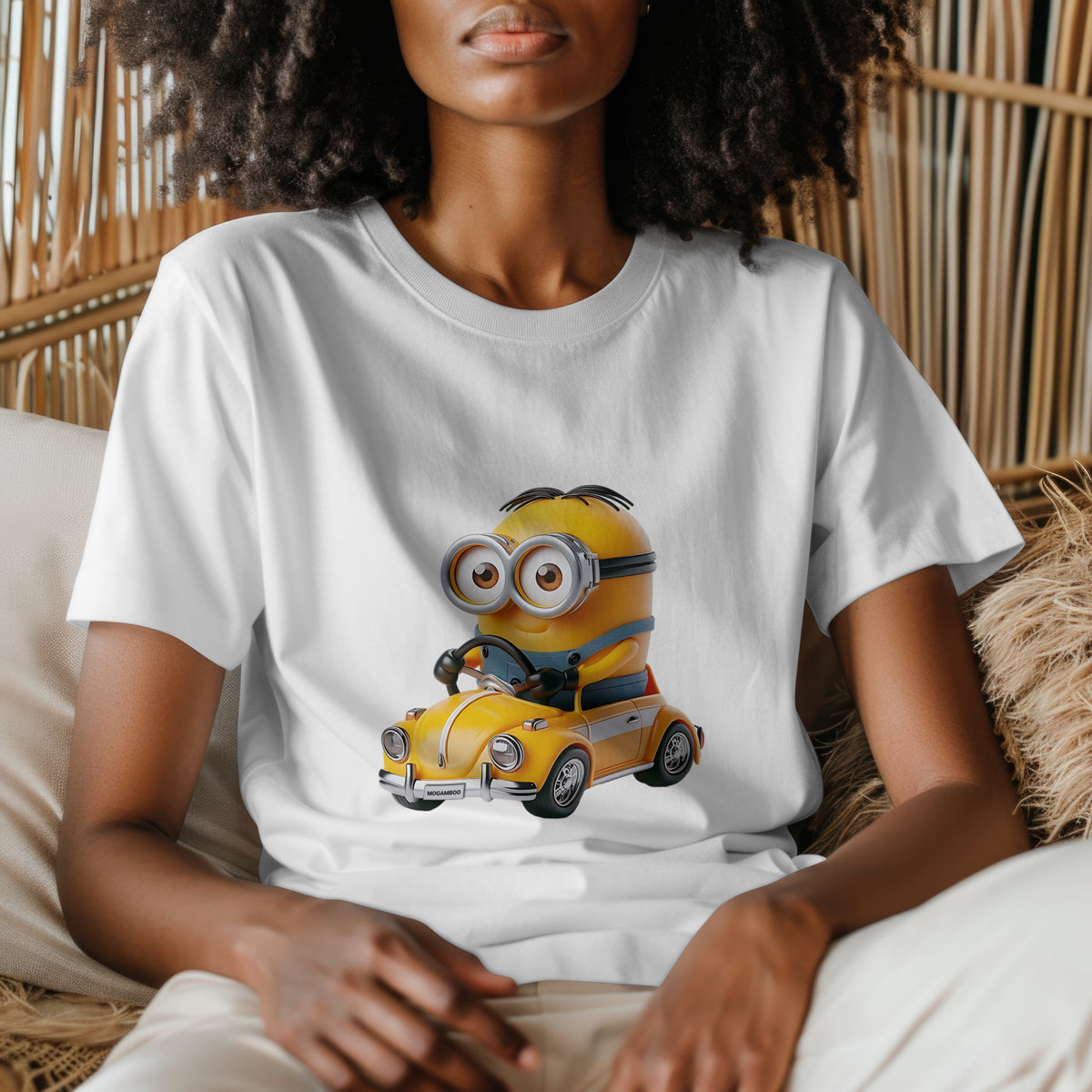 Minion - Oversized Graphic Printed T-Shirt for Women