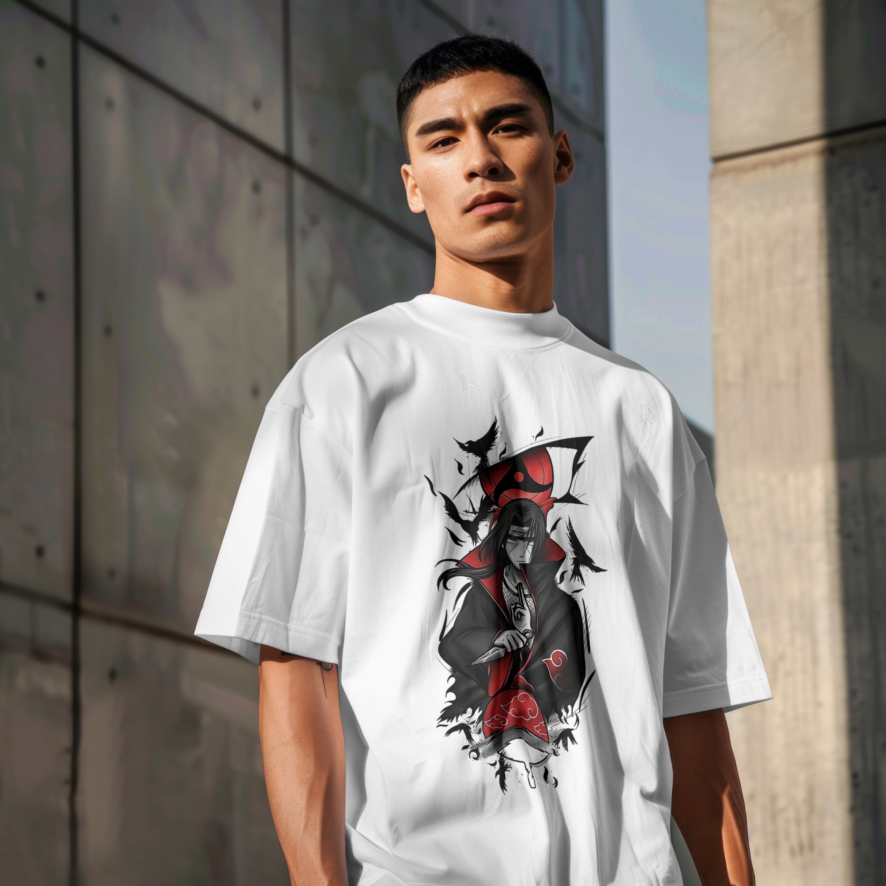 Neji : Unisex Limited Edition Graphic Printed Oversized T-Shirt