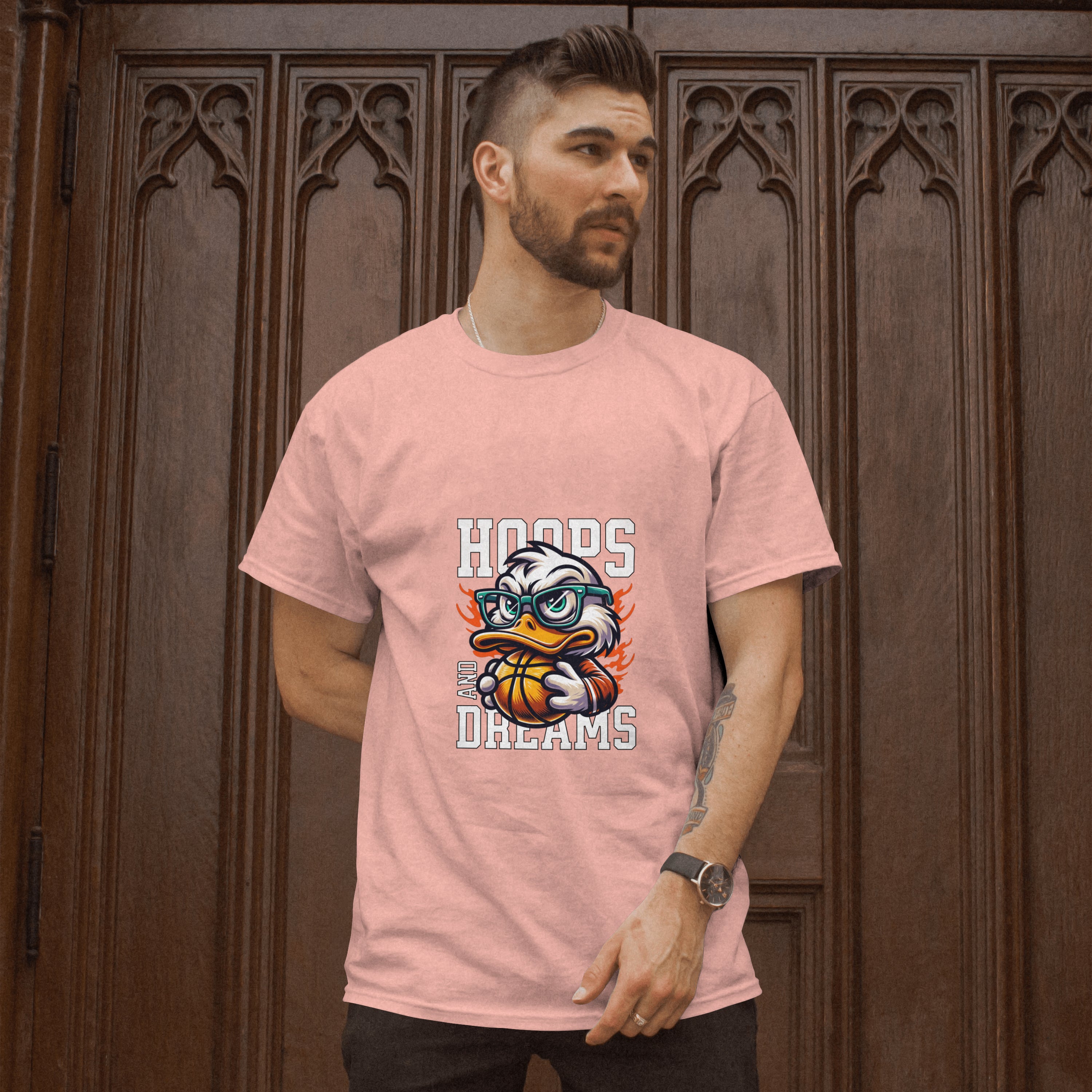 Duck - Light Weight Graphic Regular Fit T-Shirt For Men