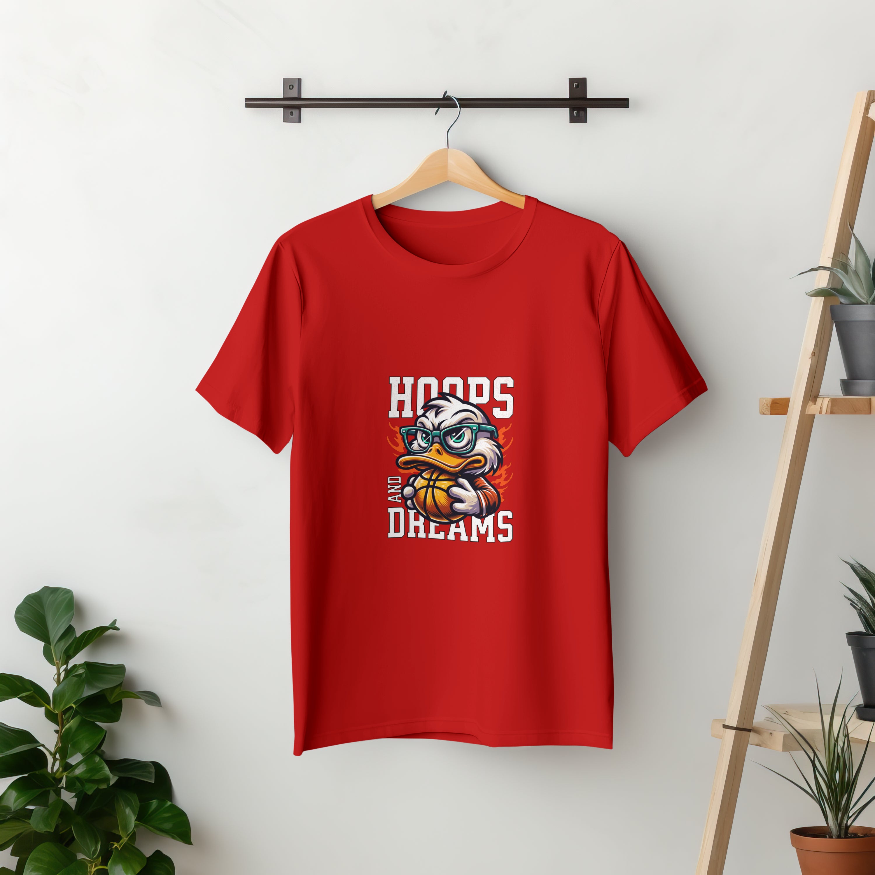 Duck - Light Weight Graphic Regular Fit T-Shirt For Men