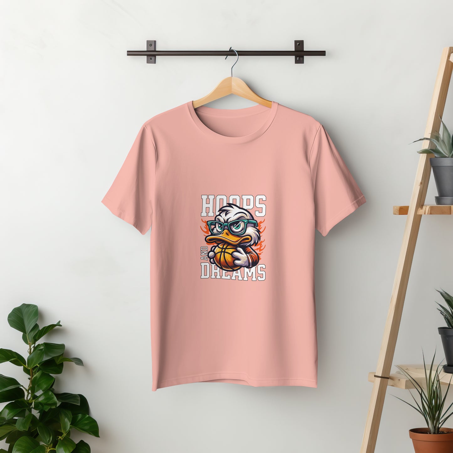 Duck - Light Weight Graphic Regular Fit T-Shirt For Women