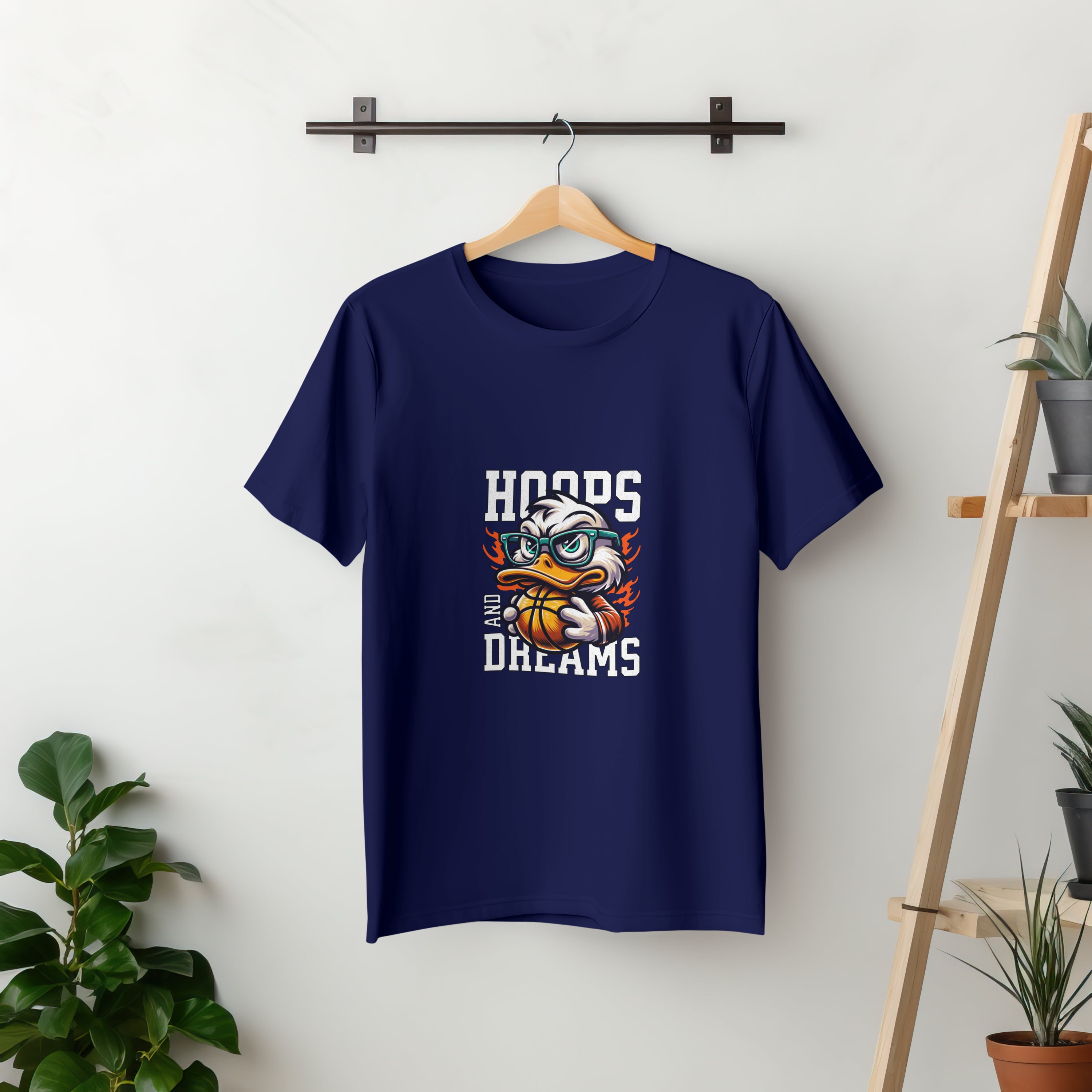 Duck - Light Weight Graphic Regular Fit T-Shirt For Men