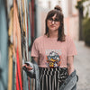 Duck - Light Weight Graphic Regular Fit T-Shirt For Women