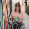 Beach - Light Weight Graphic Regular Fit T-Shirt For Women