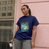 Beach - Light Weight Graphic Regular Fit T-Shirt For Women
