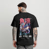 Pisces Zodiac Tee :  Oversized T-Shirt for Men