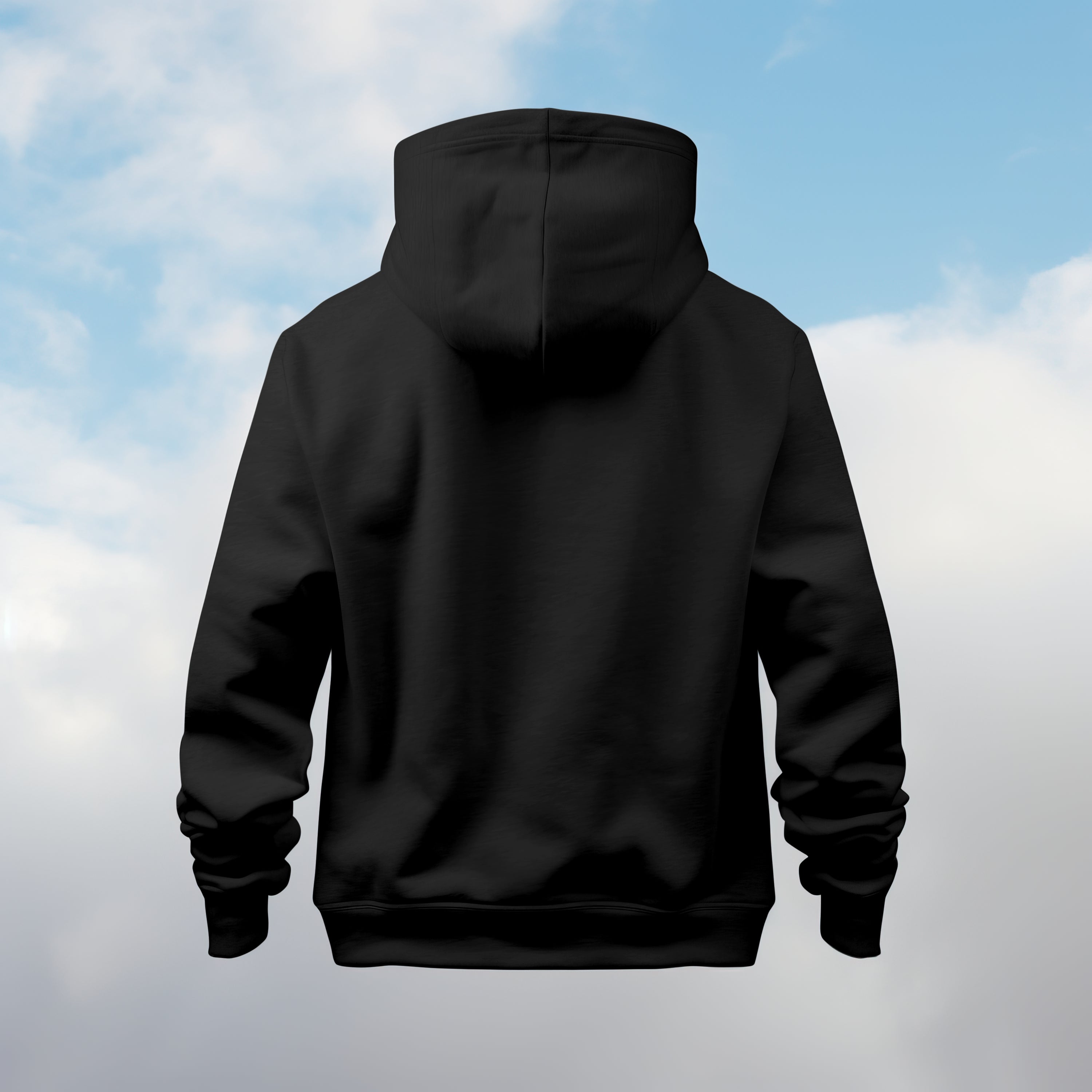 Men Classic Black Hoodie : For Your Every Mood