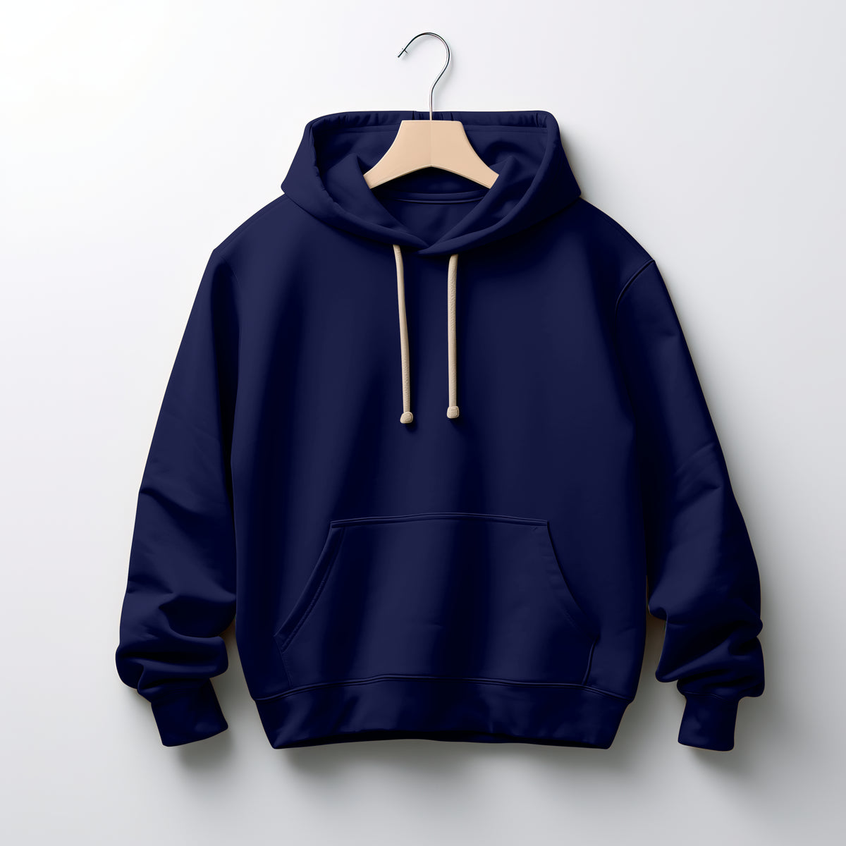 Women Classic Navy Blue Hoodie : For Your Every Mood