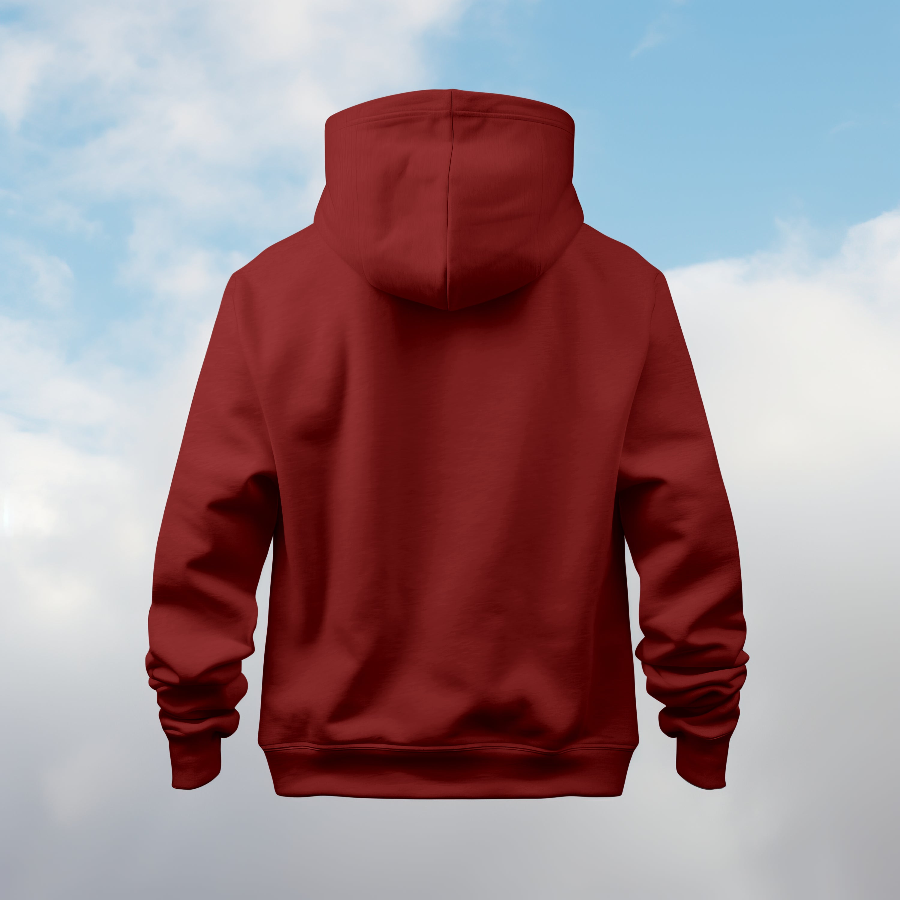 Men Classic Red Hoodie : For Your Every Mood