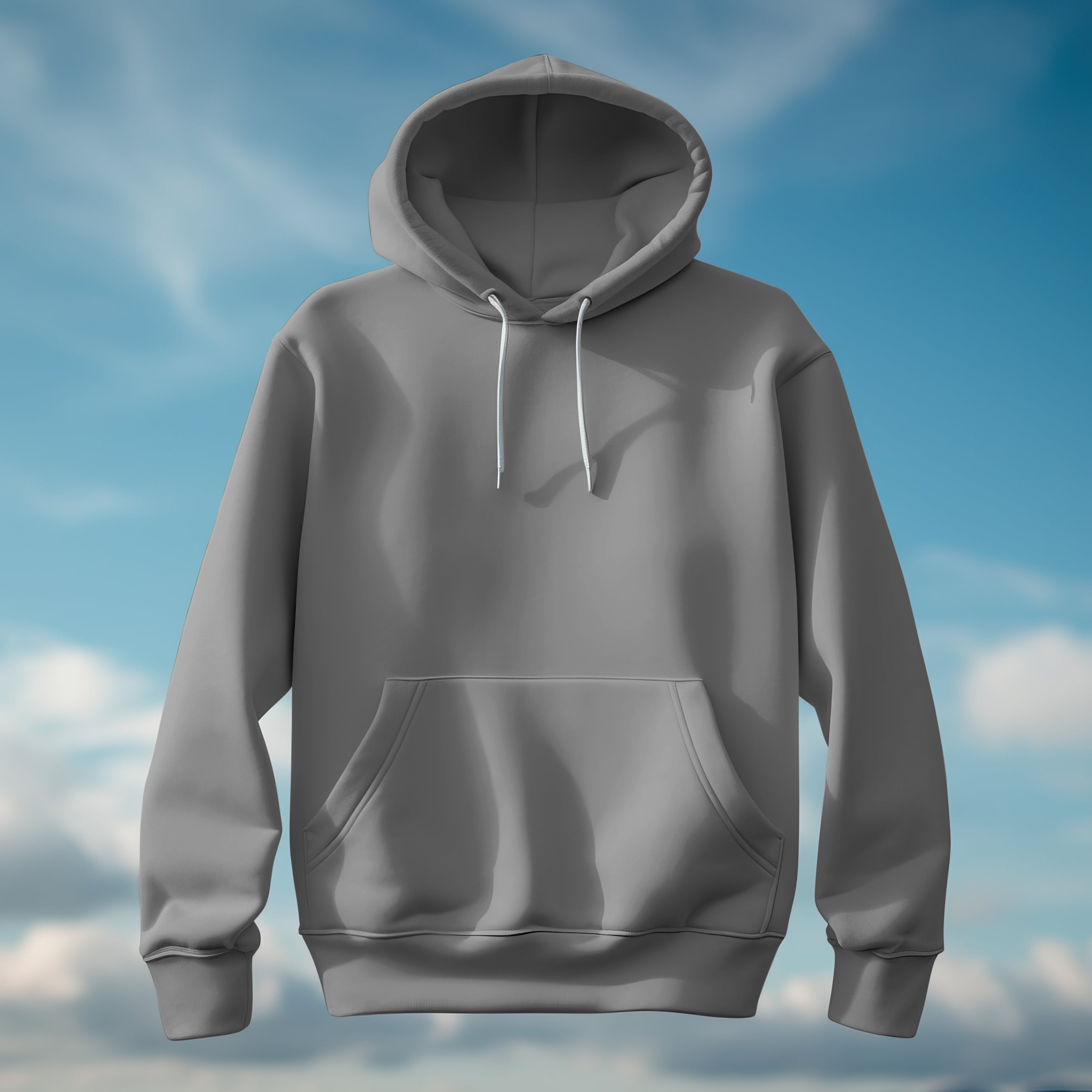 Men Classic Grey Hoodie : For Your Every Mood