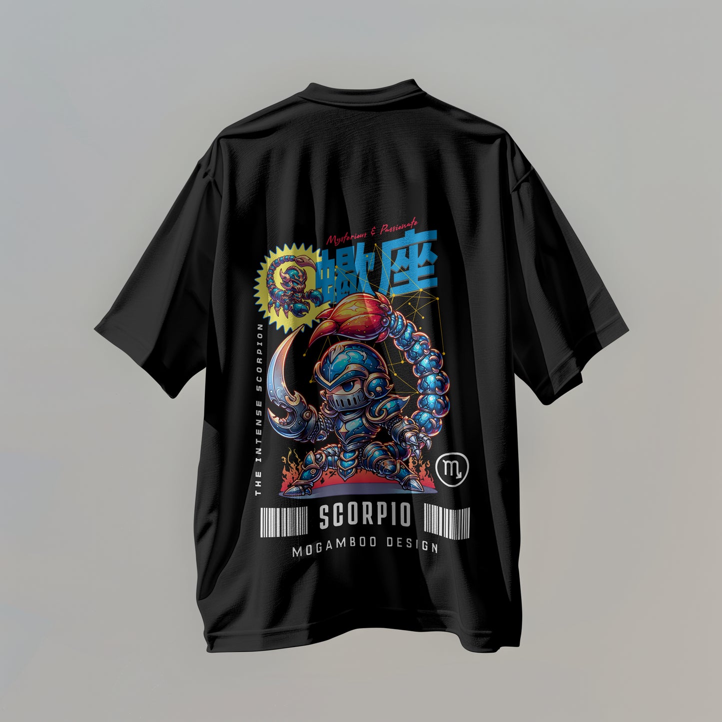 Scorpio Zodiac Tee : Oversized T-Shirt for Women