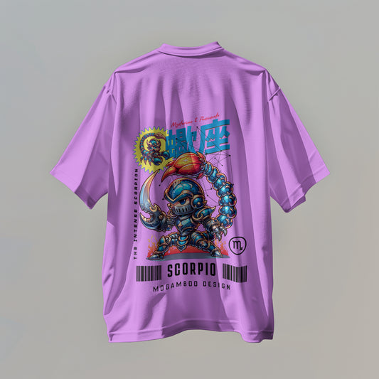 Scorpio Zodiac Tee : Oversized T-Shirt for Men