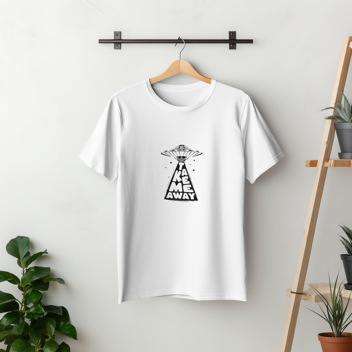UFO - Light Weight Graphic Regular Fit T-Shirt For Men