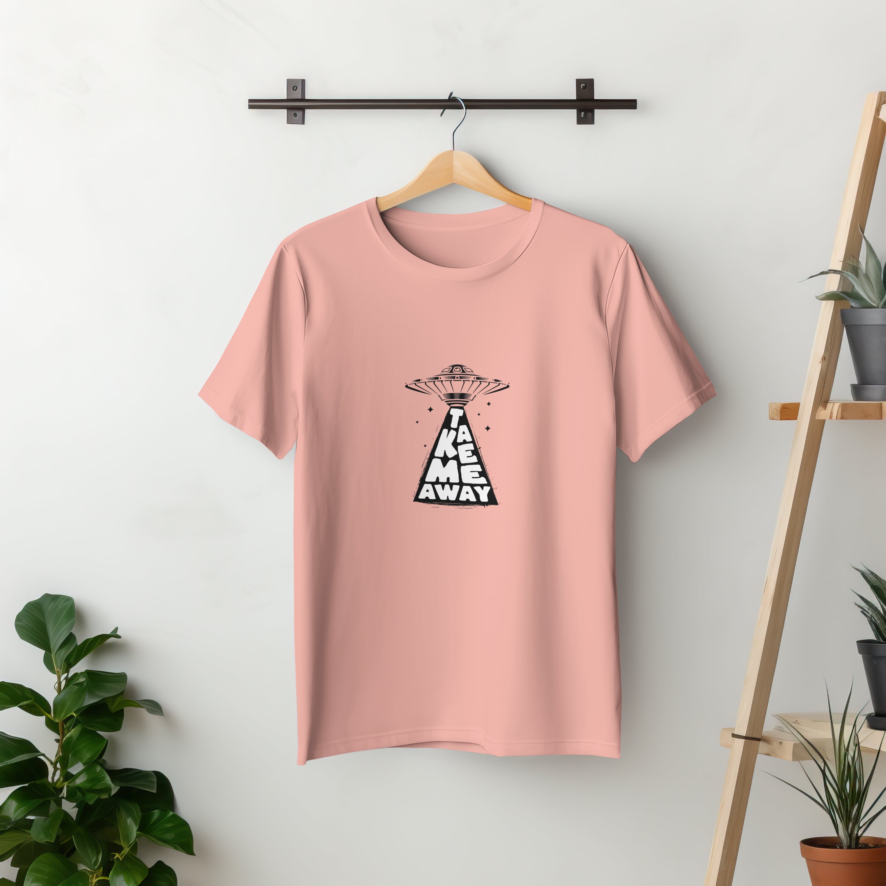 UFO - Light Weight Graphic Regular Fit T-Shirt For Men