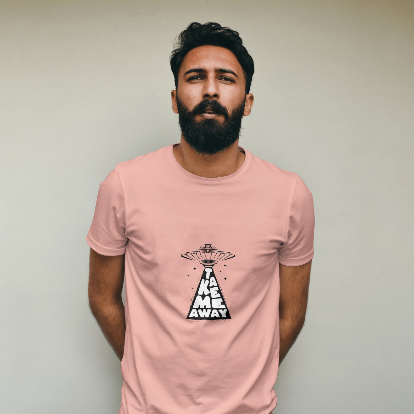 UFO - Light Weight Graphic Regular Fit T-Shirt For Men