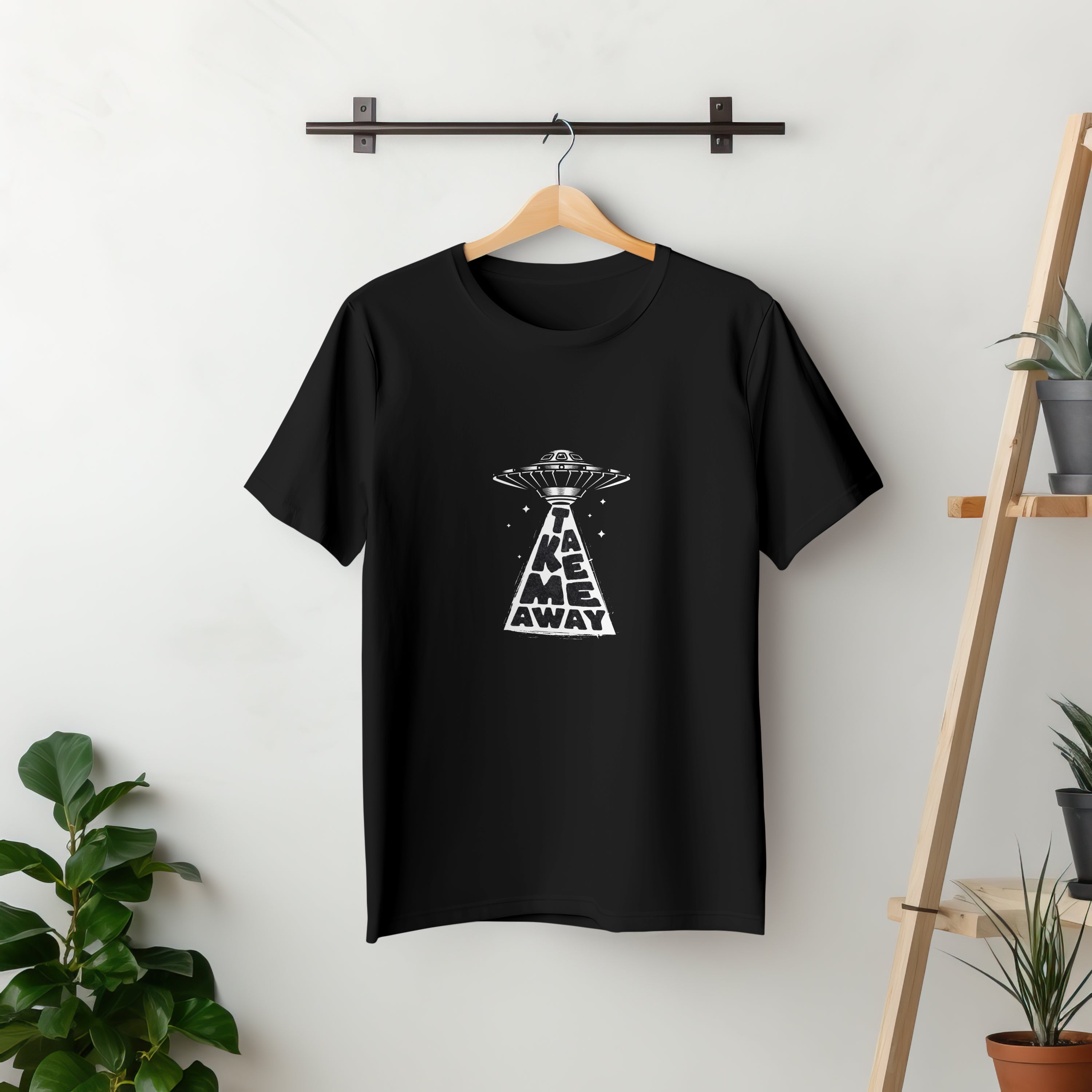 UFO - Light Weight Graphic Regular Fit T-Shirt For Men