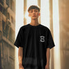 Mogamboo Stamp : Unisex Limited Edition Graphic Printed Oversized T- Shirt